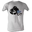 Blues Brothers Hat and Glasses White T-Shirt